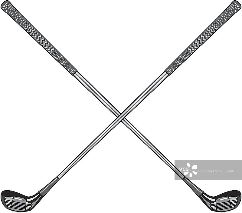 高尔夫球杆图片素材