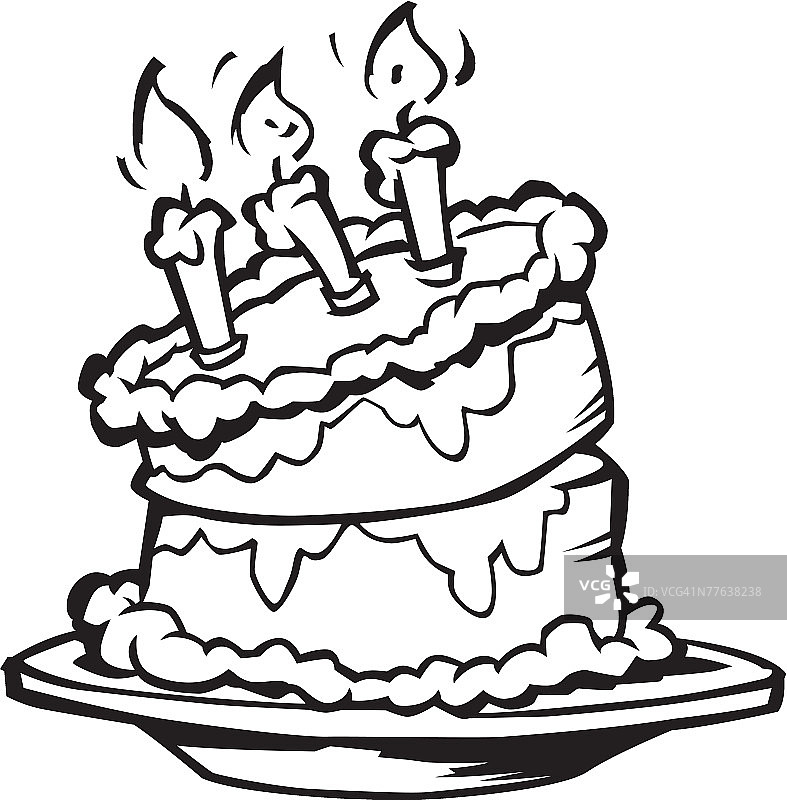 生日蛋糕图片素材