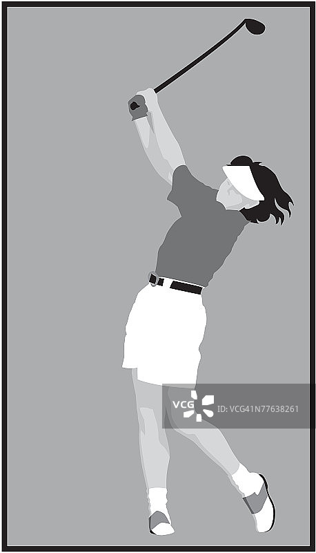 高尔夫球手图片素材