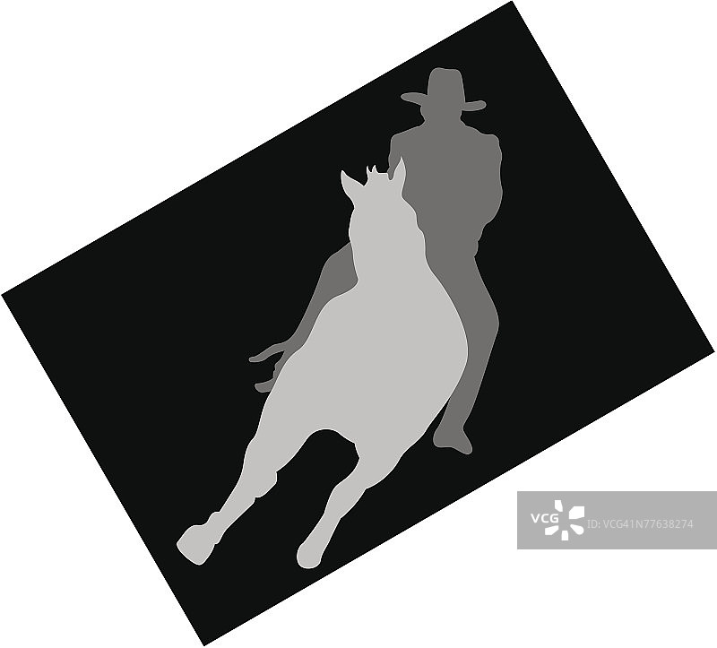 骑马的牛仔图片素材