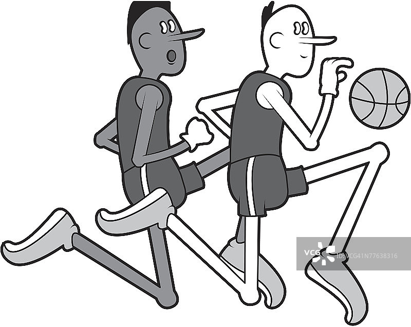 篮球运动员图片素材