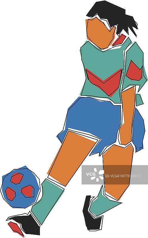 足球运动员图片素材