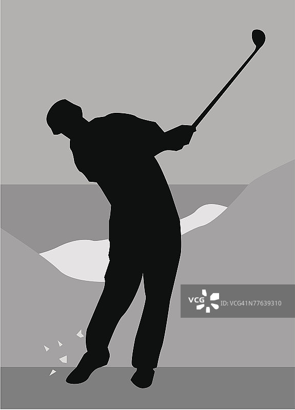 高尔夫球手图片素材