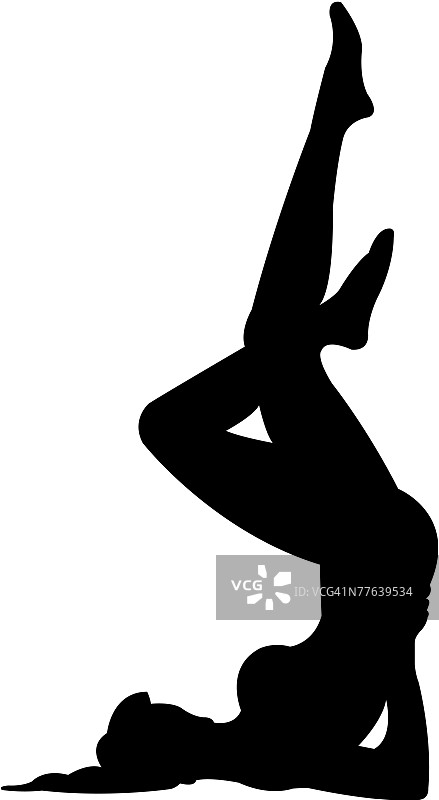 女人拉伸图片素材