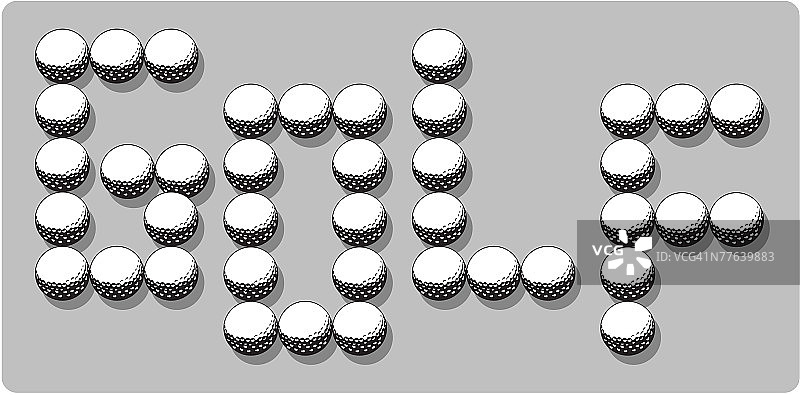 高尔夫球图片素材