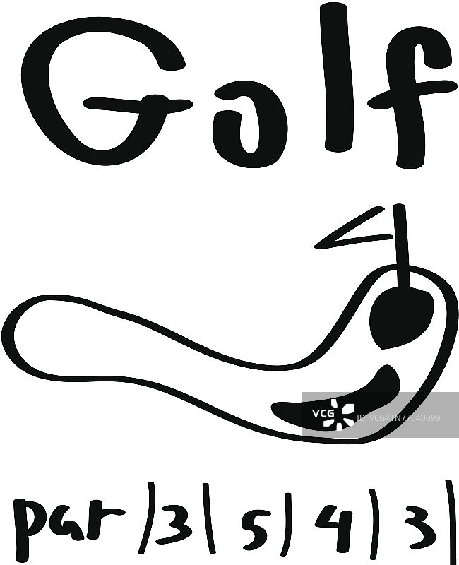 高尔夫球场绿地图片素材