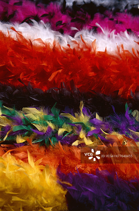 羽毛围巾图片素材