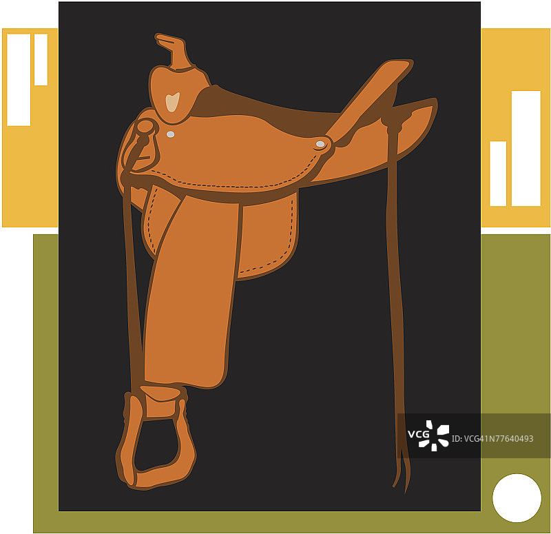马鞍图片素材