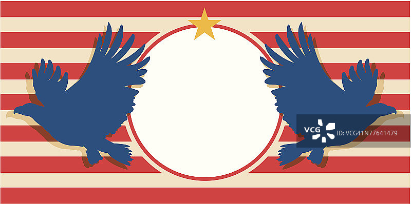 飞鸟剪影边框图片素材