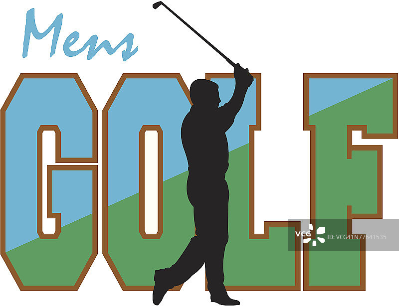 男士高尔夫图片素材