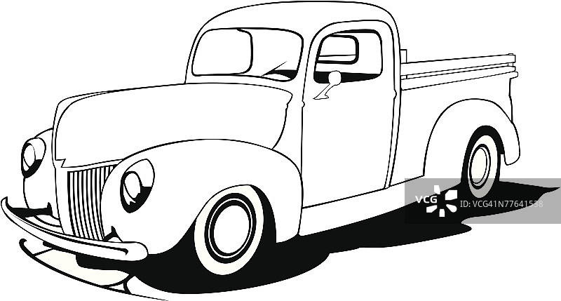 经典卡车图片素材