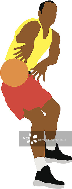 篮球运动员图片素材