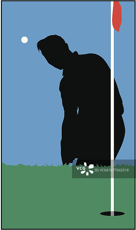 高尔夫球手图片素材