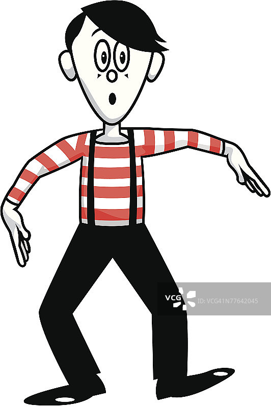 哑剧演员图片素材