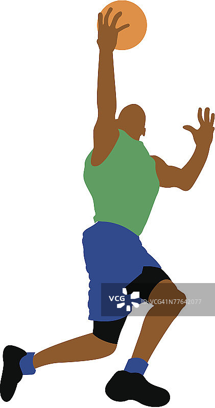 篮球运动员图片素材