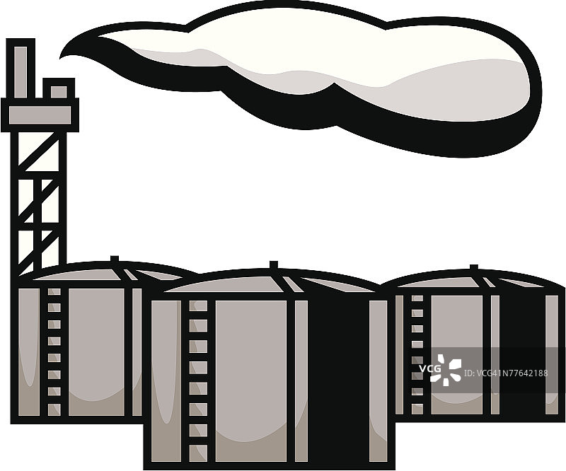 石油储罐图片素材