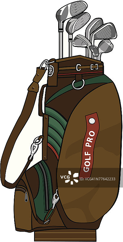 高尔夫球杆图片素材