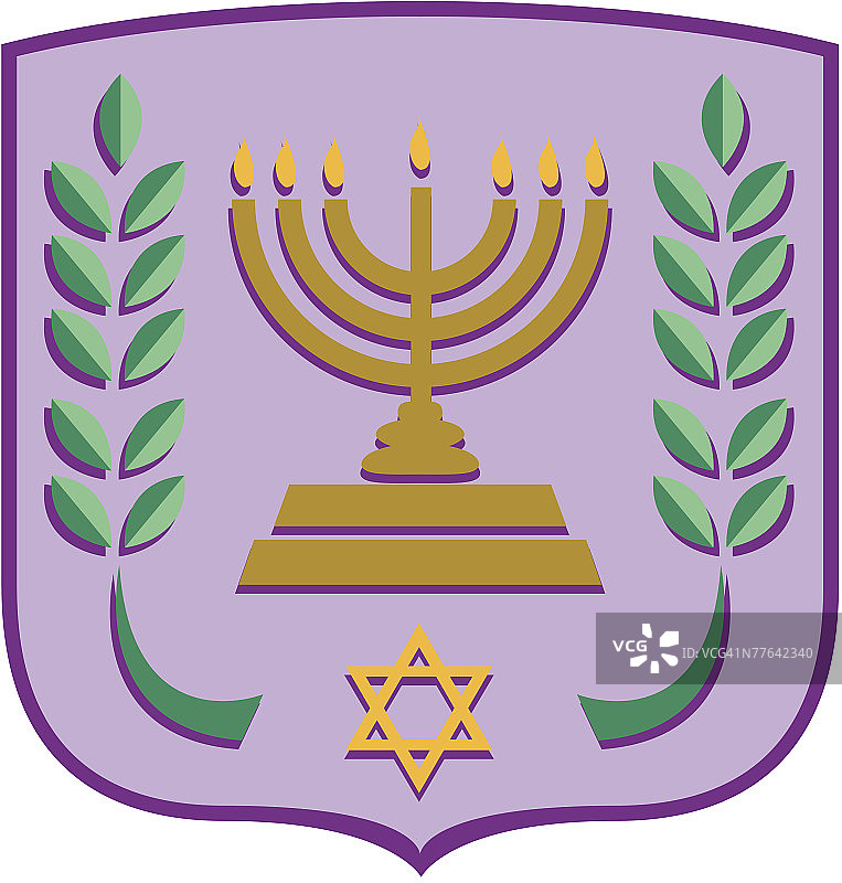 烛台与大卫星图片素材