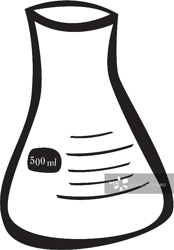 500毫升烧杯图片素材