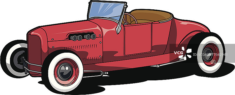 经典敞篷跑车图片素材