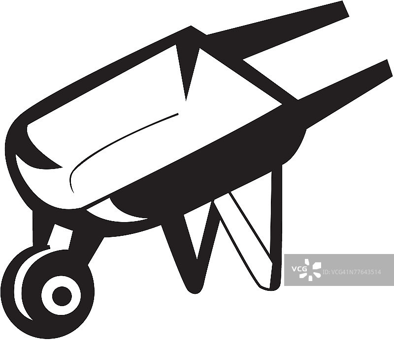 独轮手推车图片素材