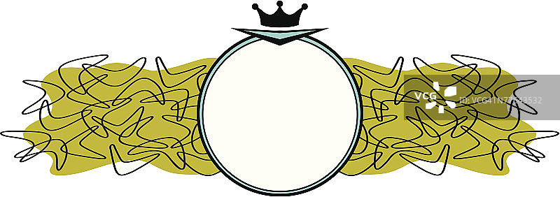 复古主题徽章图片素材