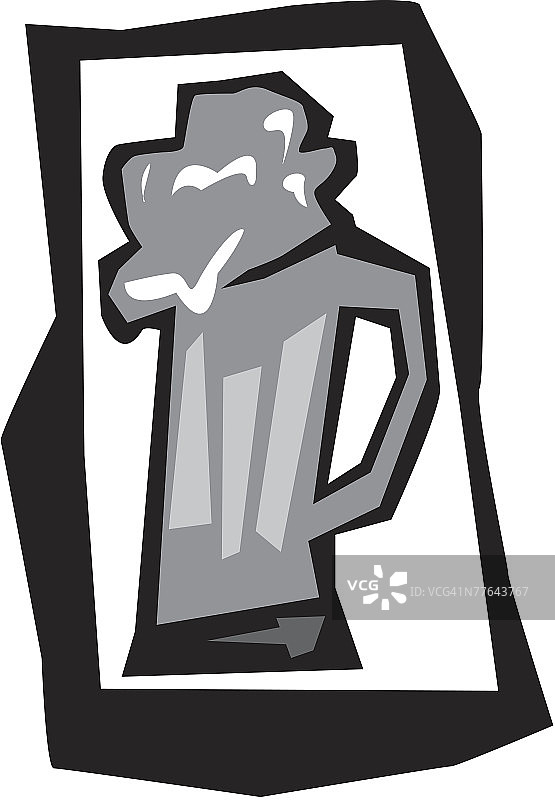 大杯啤酒图片素材