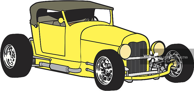 经典敞篷跑车图片素材