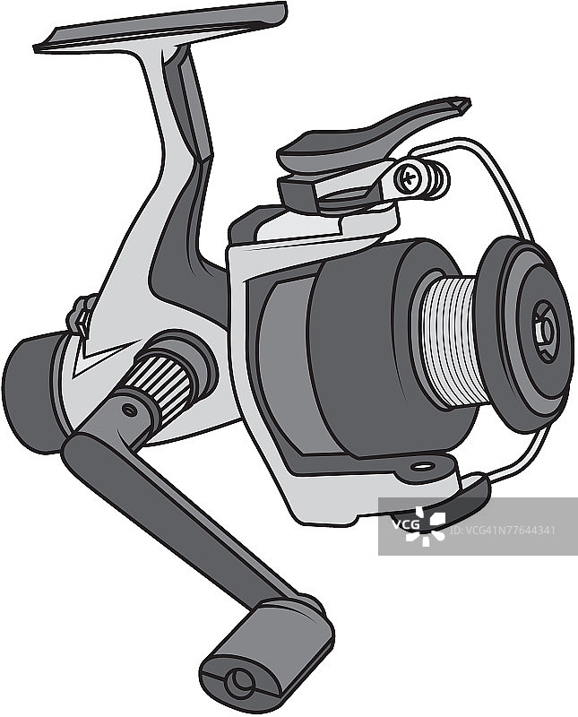 渔线轮图片素材