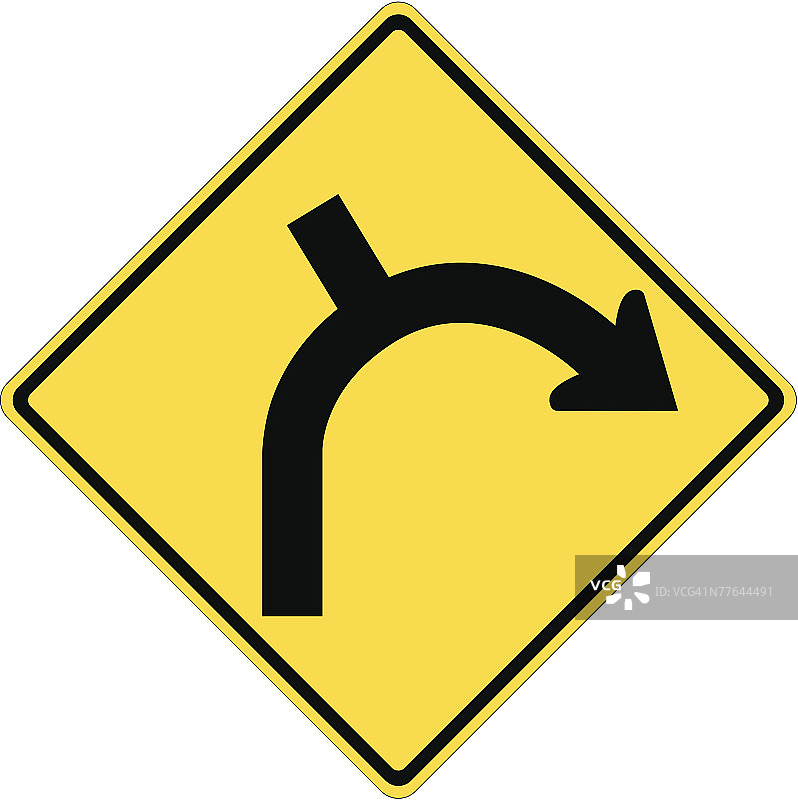 警告交通标志图片素材