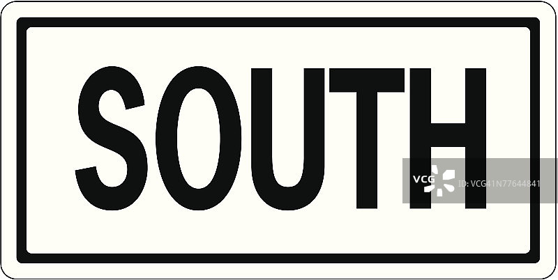 南方辅助标志图片素材