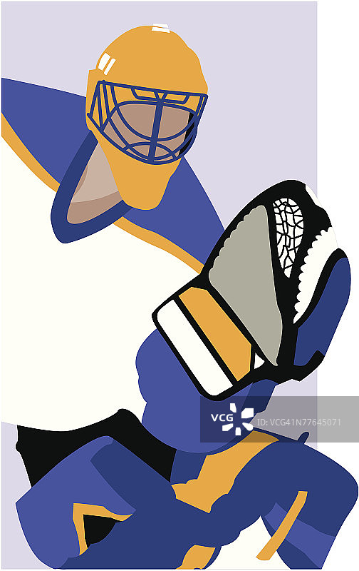 冰球运动员图片素材