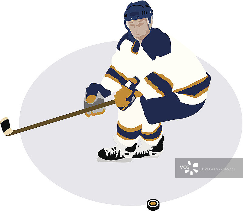 曲棍球运动员图片素材