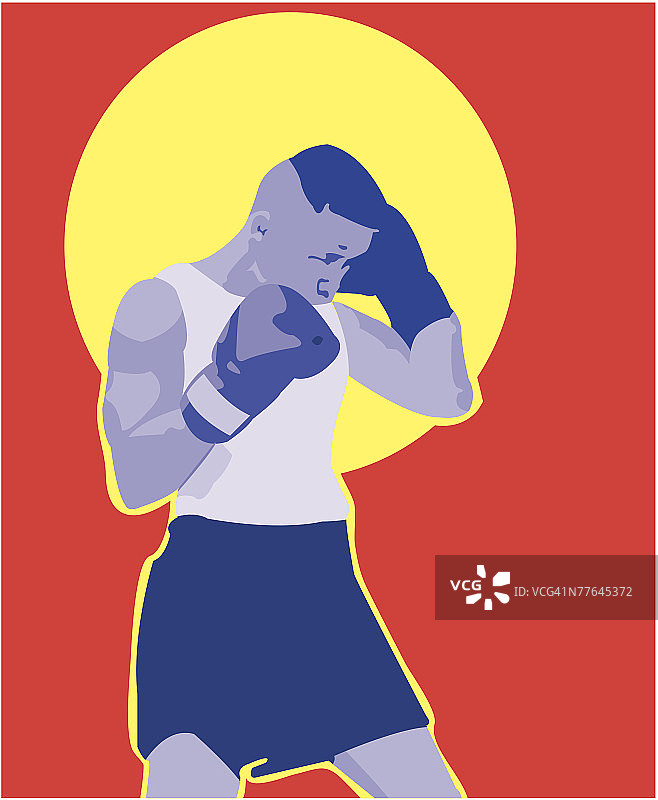 拳击手图片素材