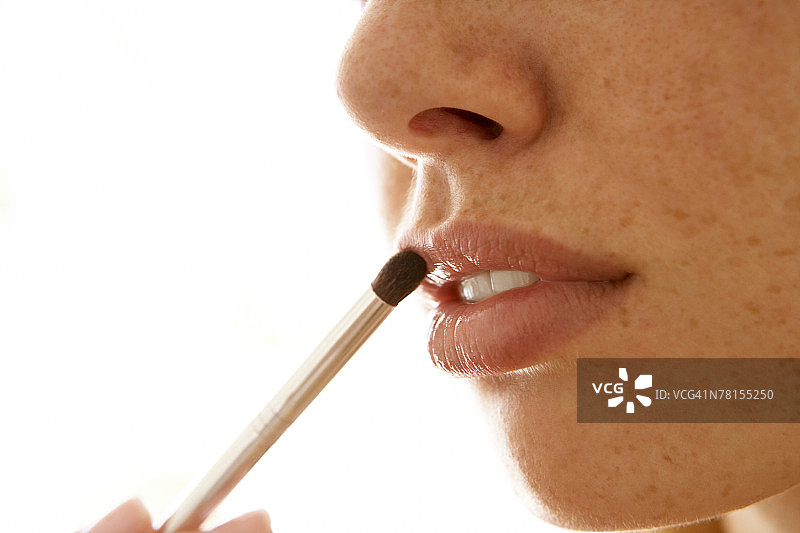 女人化妆图片素材