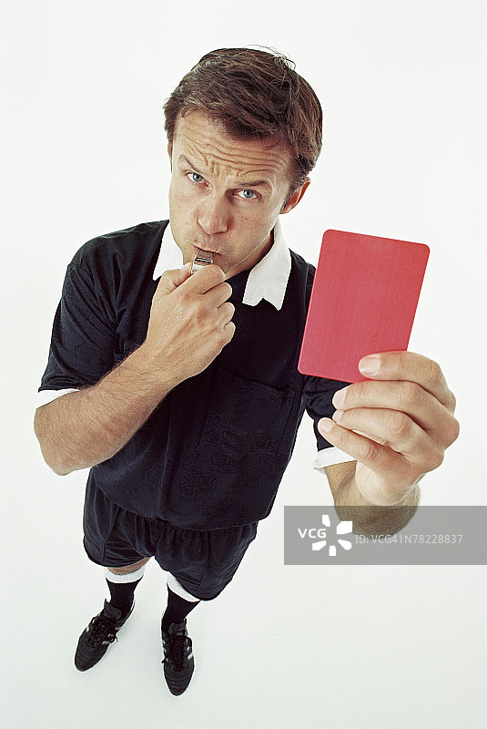 足球裁判图片素材