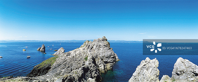岩石海岸图片素材