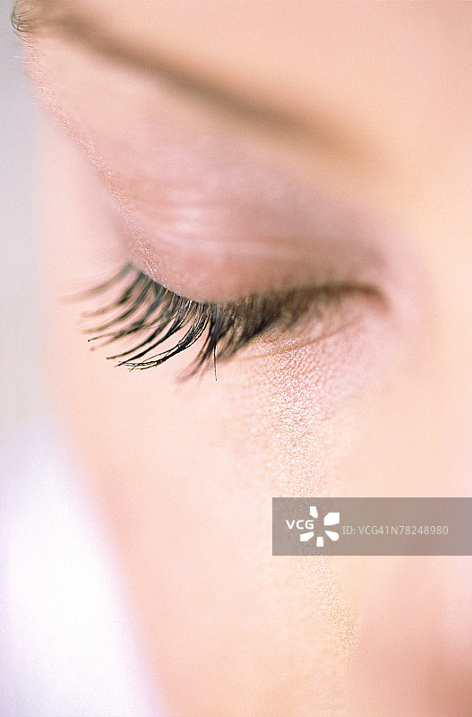 女子眼睛特写图片素材