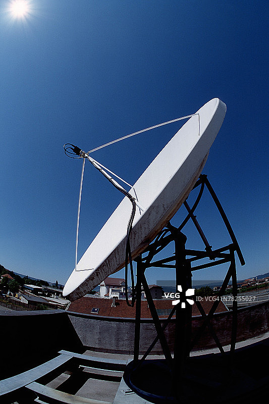 碟形天线图片素材