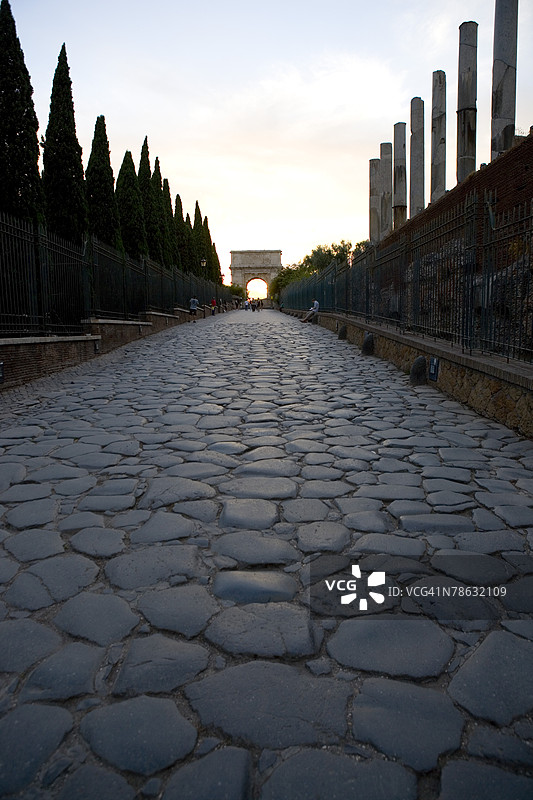 圣路，罗马广场，意大利罗马图片素材