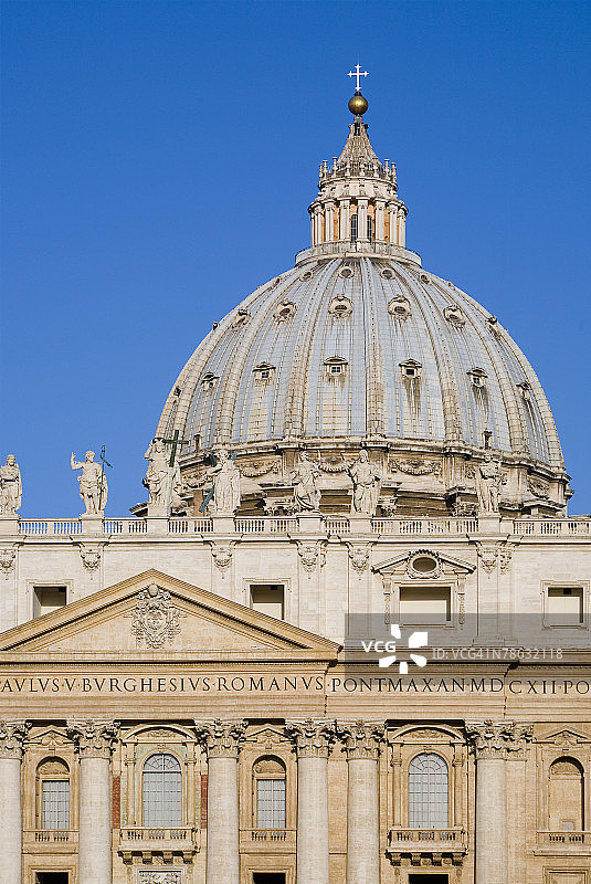 意大利罗马圣彼得大教堂图片素材