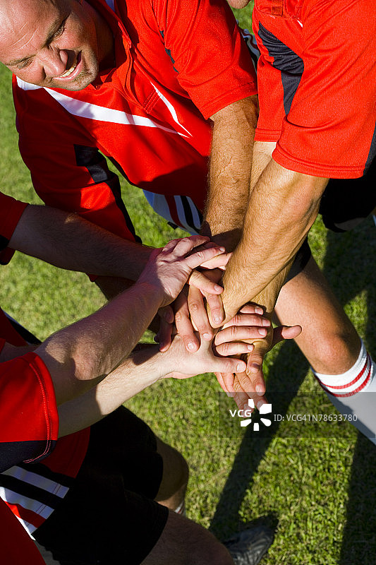 橄榄球队动员讲话图片素材