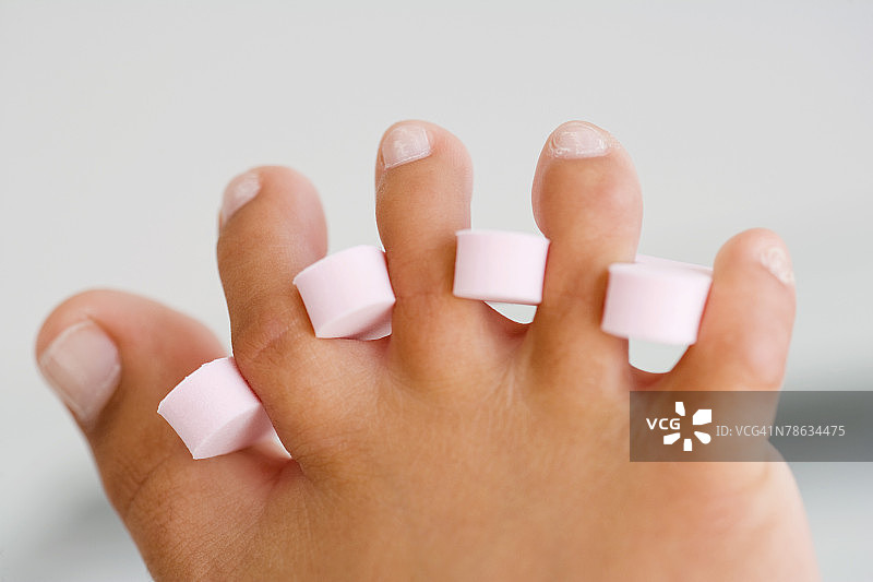 伸展脚趾图片素材