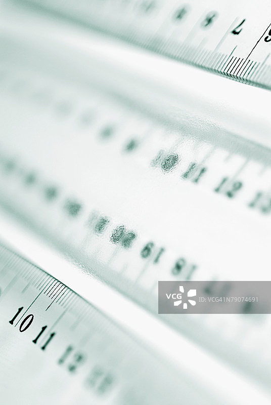 尺子特写图片素材