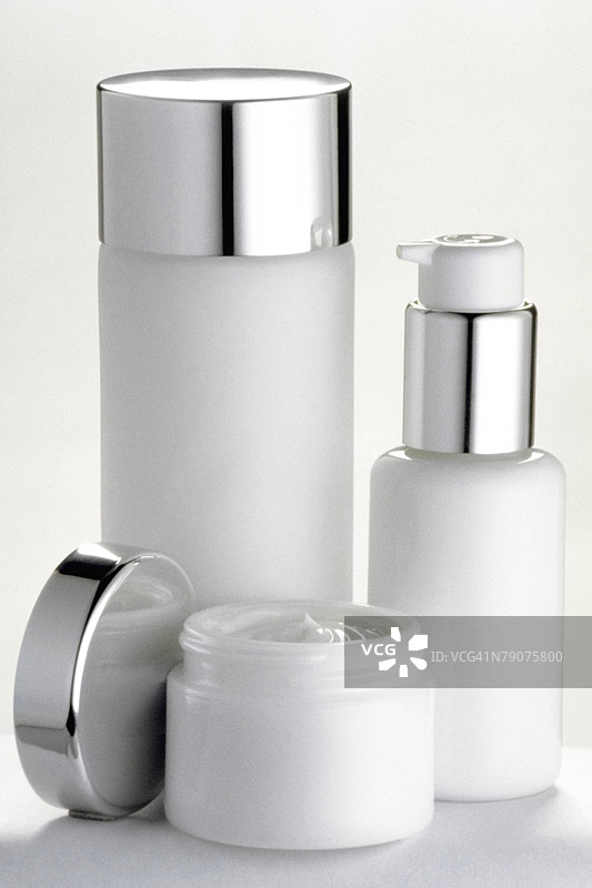 化妆品的特写镜头图片素材