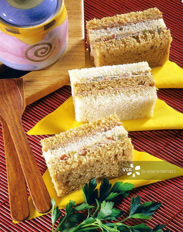 三明治特写镜头图片素材