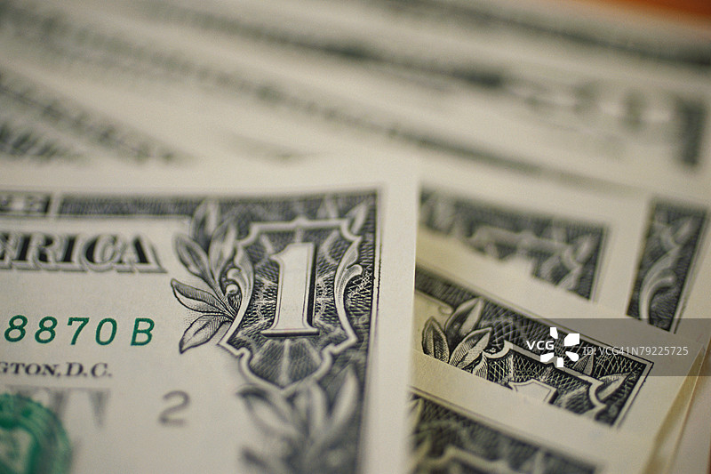 美元钞票图片素材