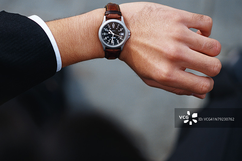 手表的正面视图图片素材