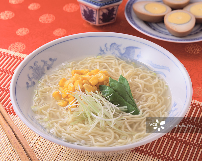 面条汤图片素材