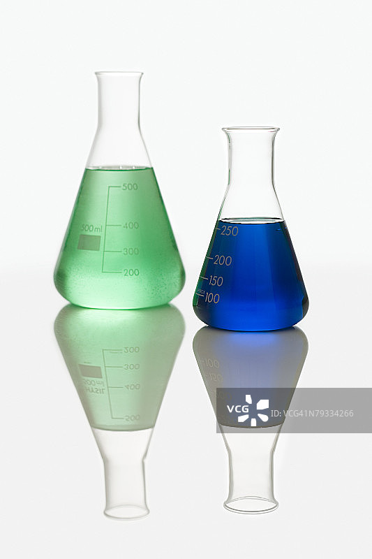 立体烧瓶图片素材